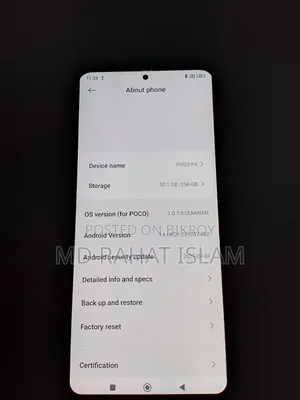 Xiaomi Poco F4 256 GB Black