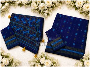 Budget Friendly Halfsilk Block Print Sari