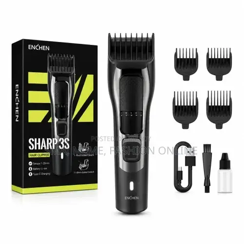 Enchen Sharp 3s Professional Hair Clipper – Adjustable 1-20mm