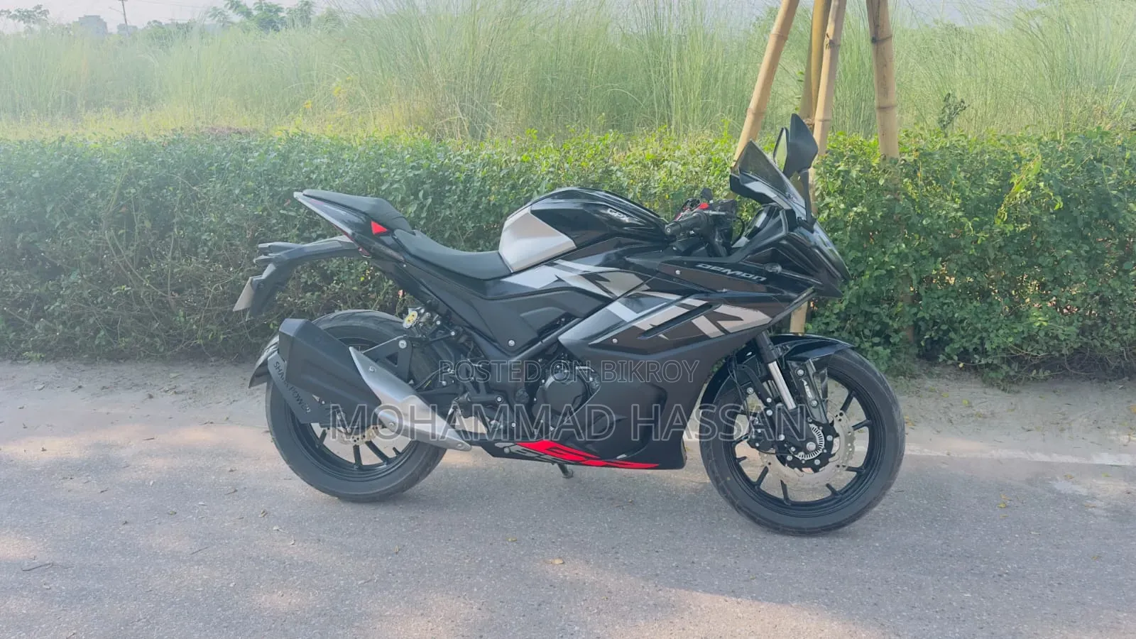 New GPX GR200R Dacorsa2 2026 Silver