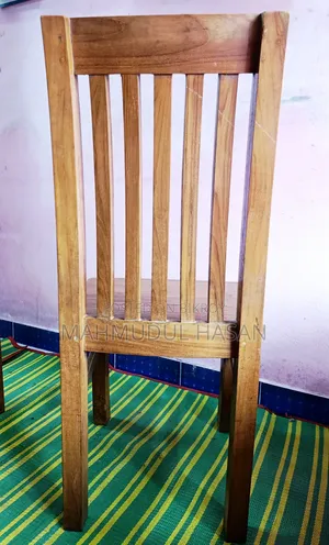6 Pure Teak Wood Chairs for Sale