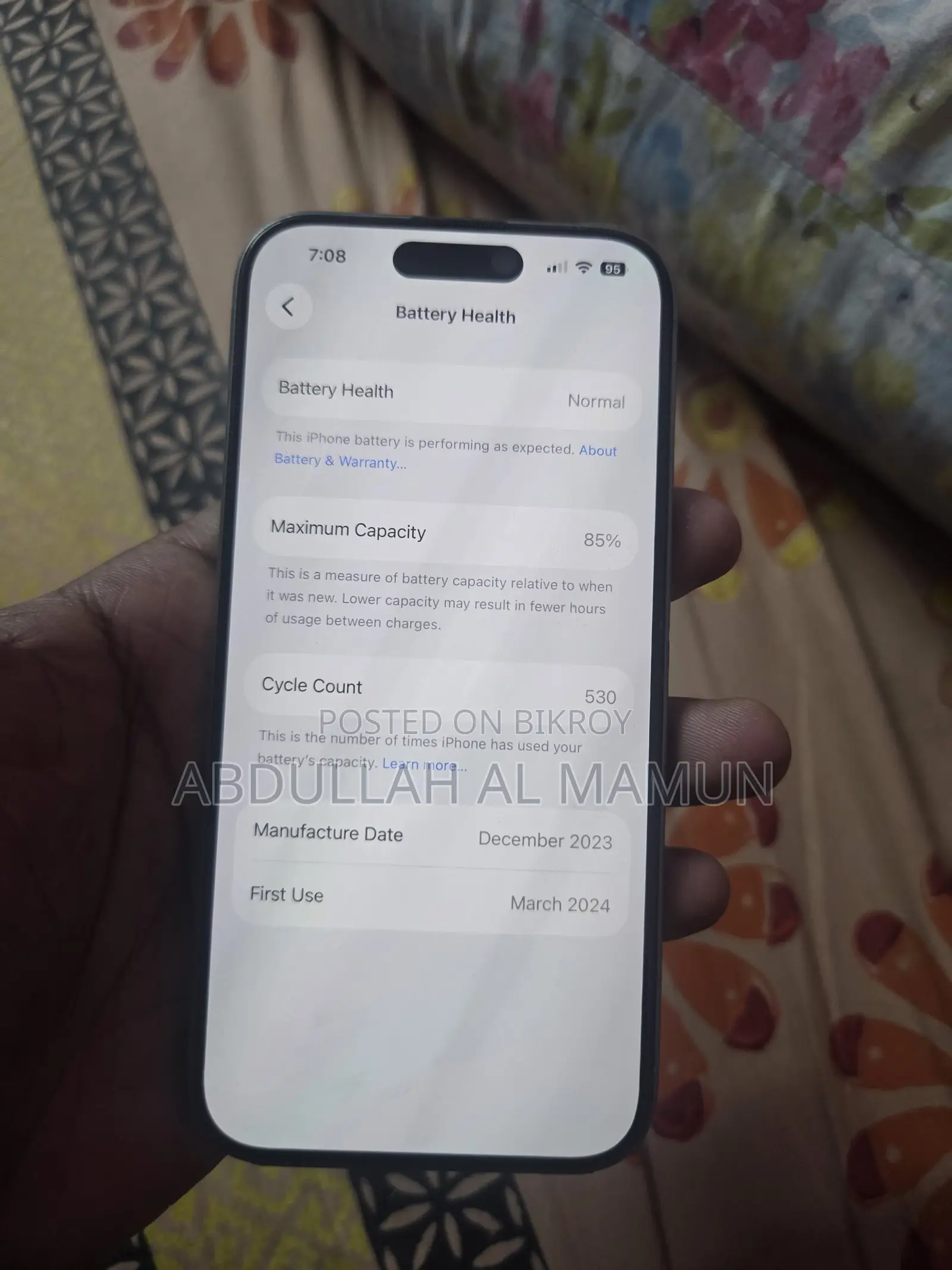 Apple iPhone 15 Pro 256 GB Silver