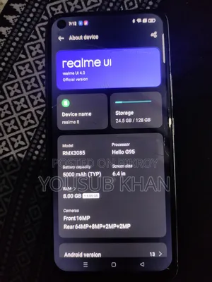Realme 128 GB Gray