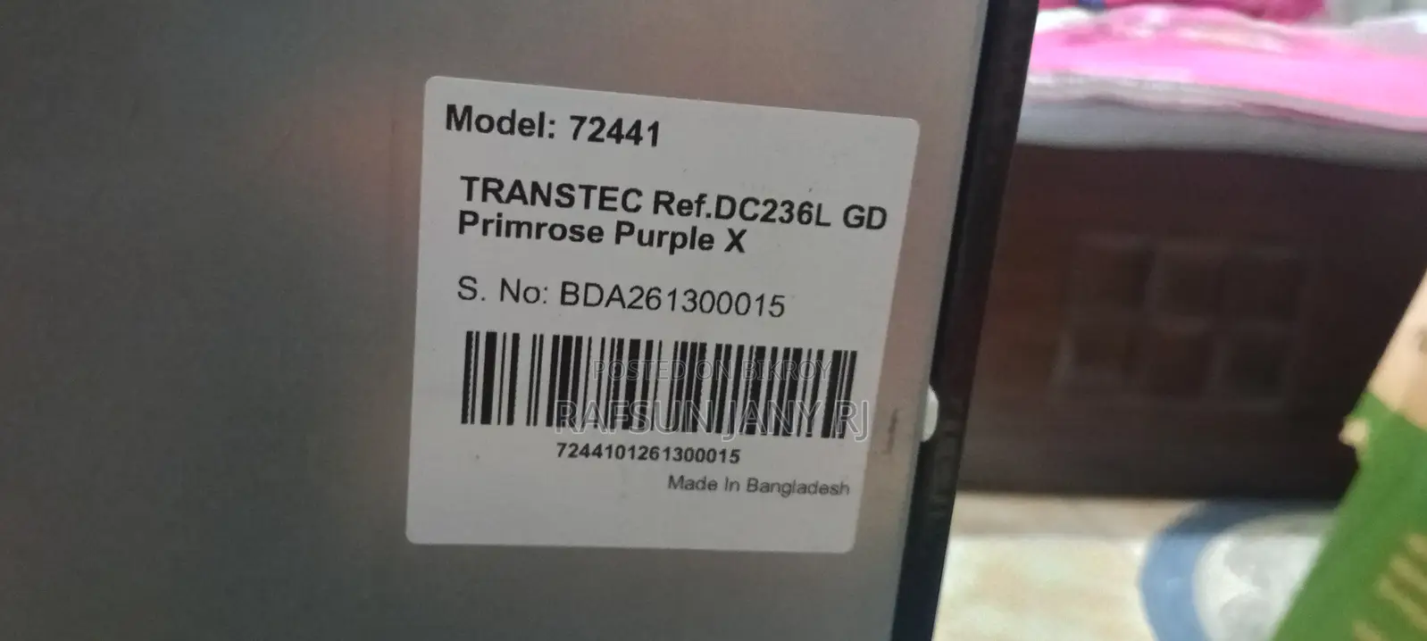 Transtec Refrigerator