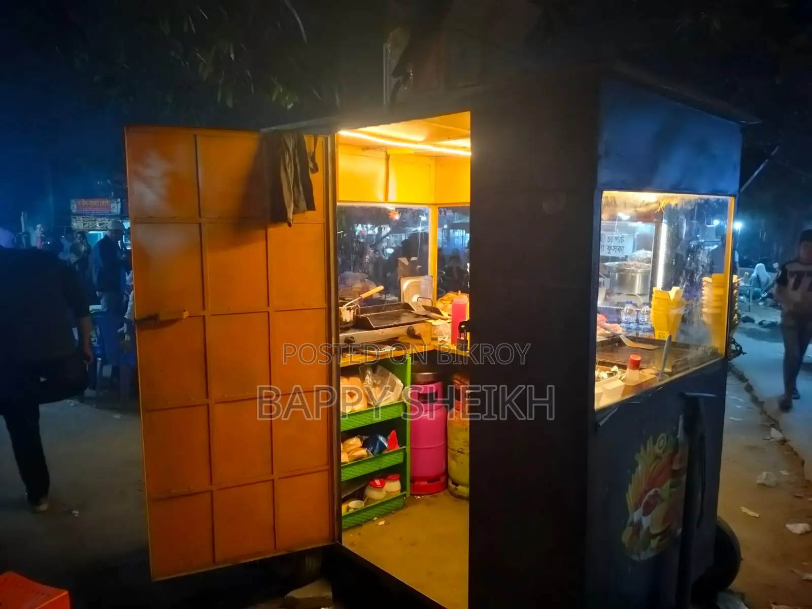 High Quality Beautiful Food Cart For Outdoor