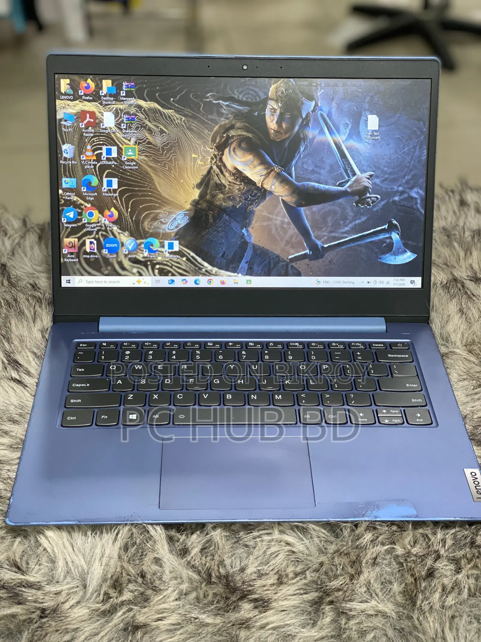 Laptop Lenovo IdeaPad Z470 4GB Intel Pentium SSD 128GB