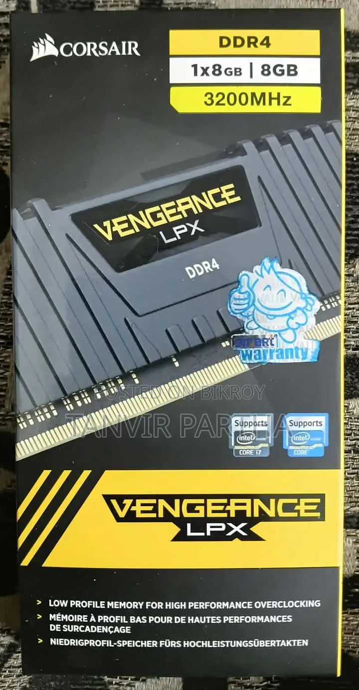 Corsair Vengeance DDR4 8 GB RAM 3200 MHz