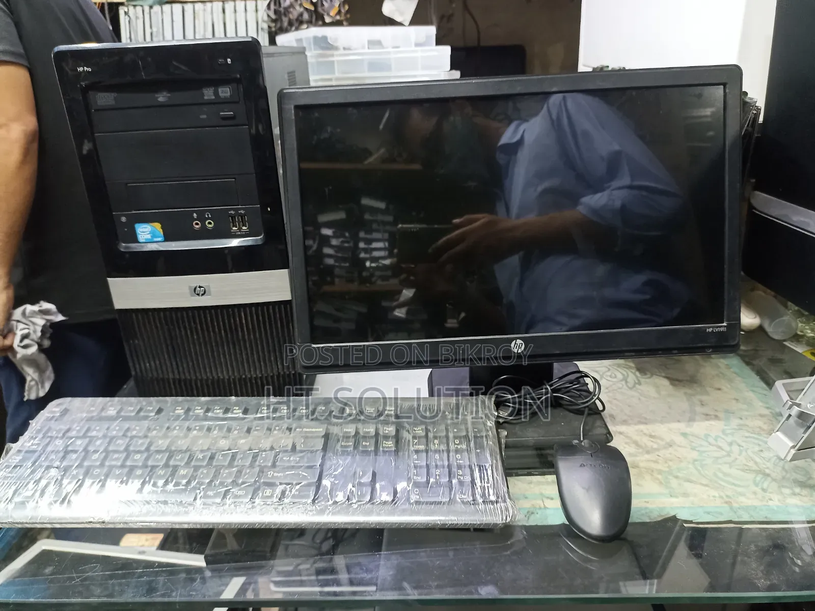 Desktop Computer HP 4GB Intel Core 2 Duo HDD 250GB