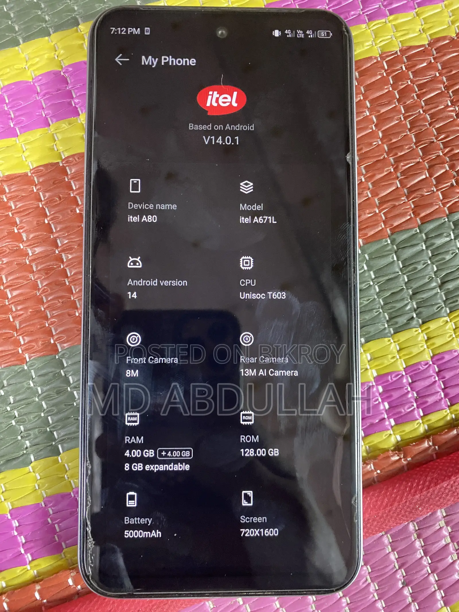 Itel 128 GB White