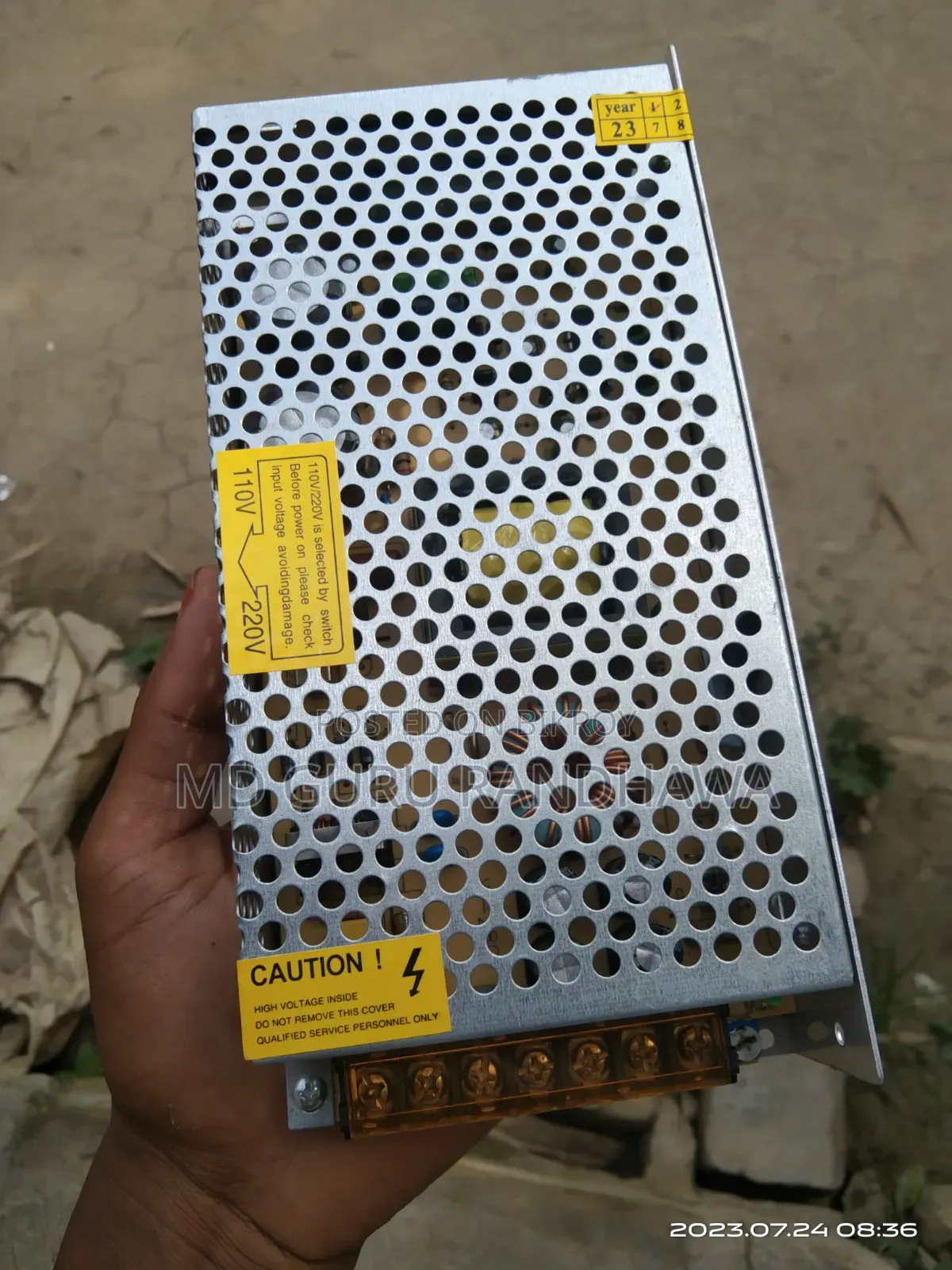 12 Volt 10 Ampere Power Supply