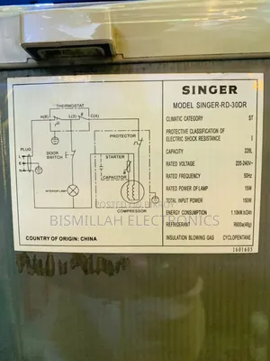 Singer 12 CFT Refrigerator