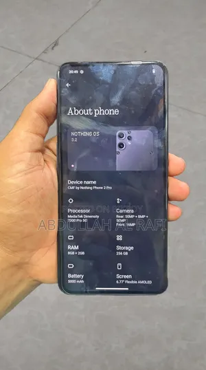 Nothing Phone CMF Phone 2 Pro 256 GB Gray