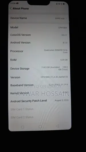 Oppo A3s 256 GB Pink
