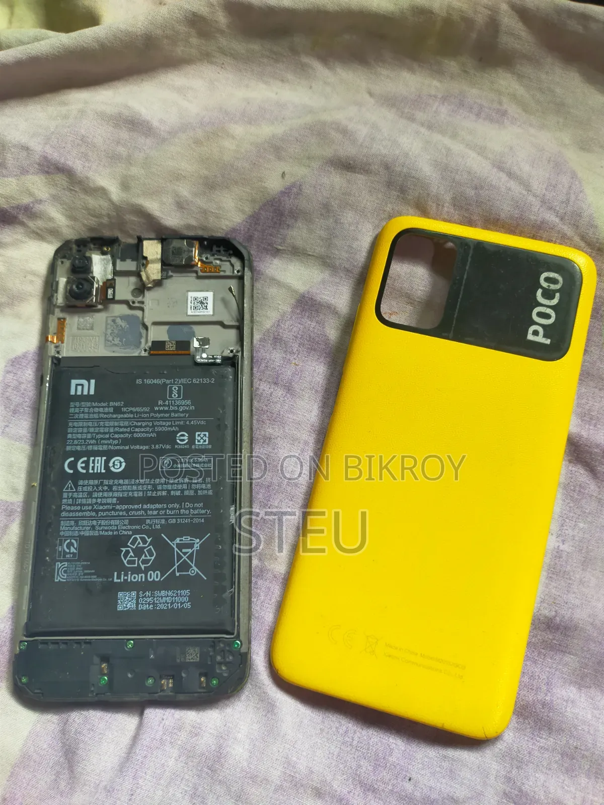 Xiaomi Poco M3 Parts Sell