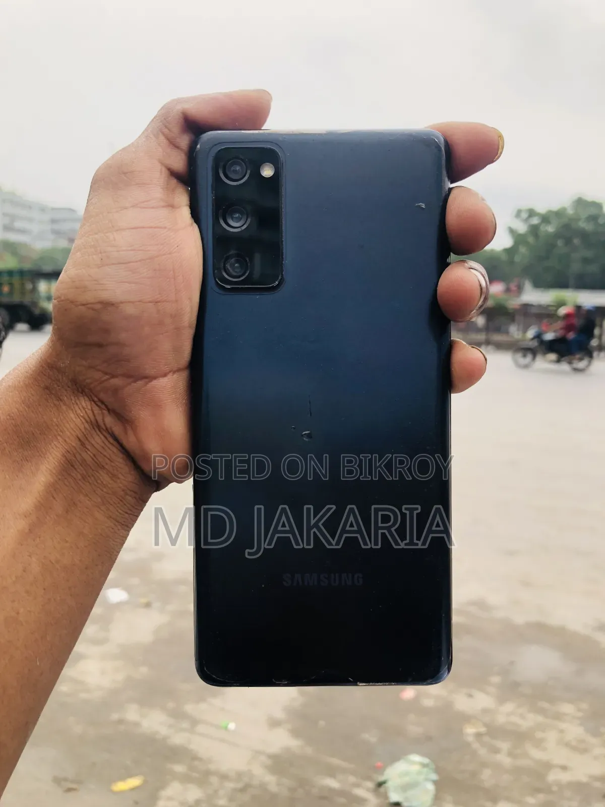 স্যামসাং গ্যালাক্সি এস২০ এফই ৫জি ১২৮ জিবি নীল