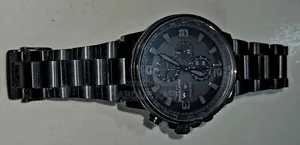 Citizen Nighthawk Stealth Watch With Ecodrive Chronograph Movement