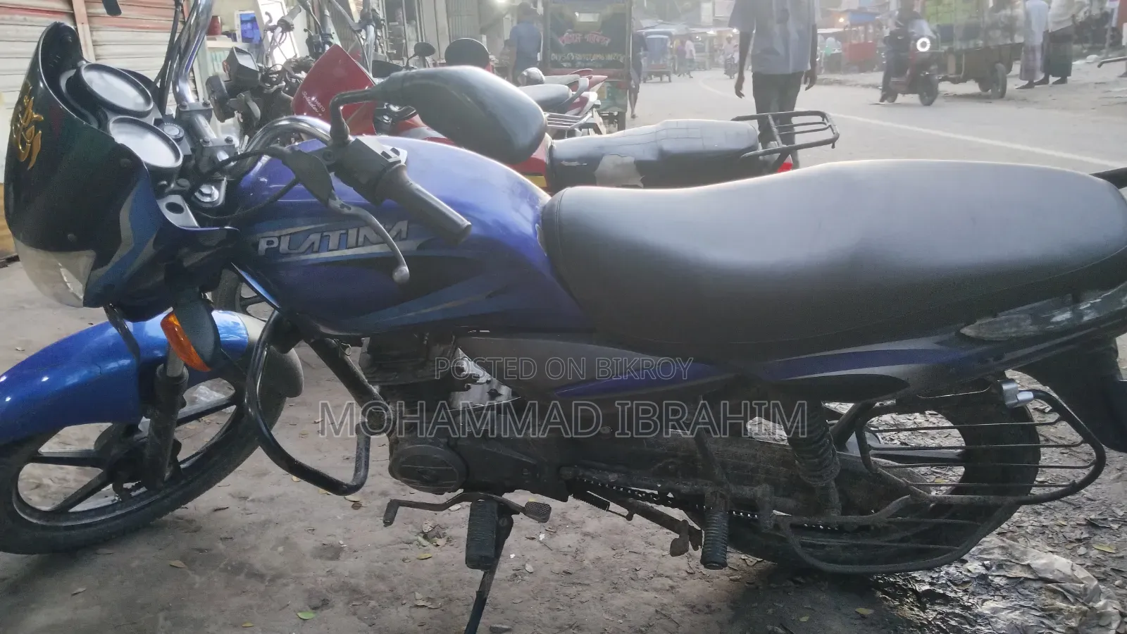Bajaj Platina 100 2012 Blue