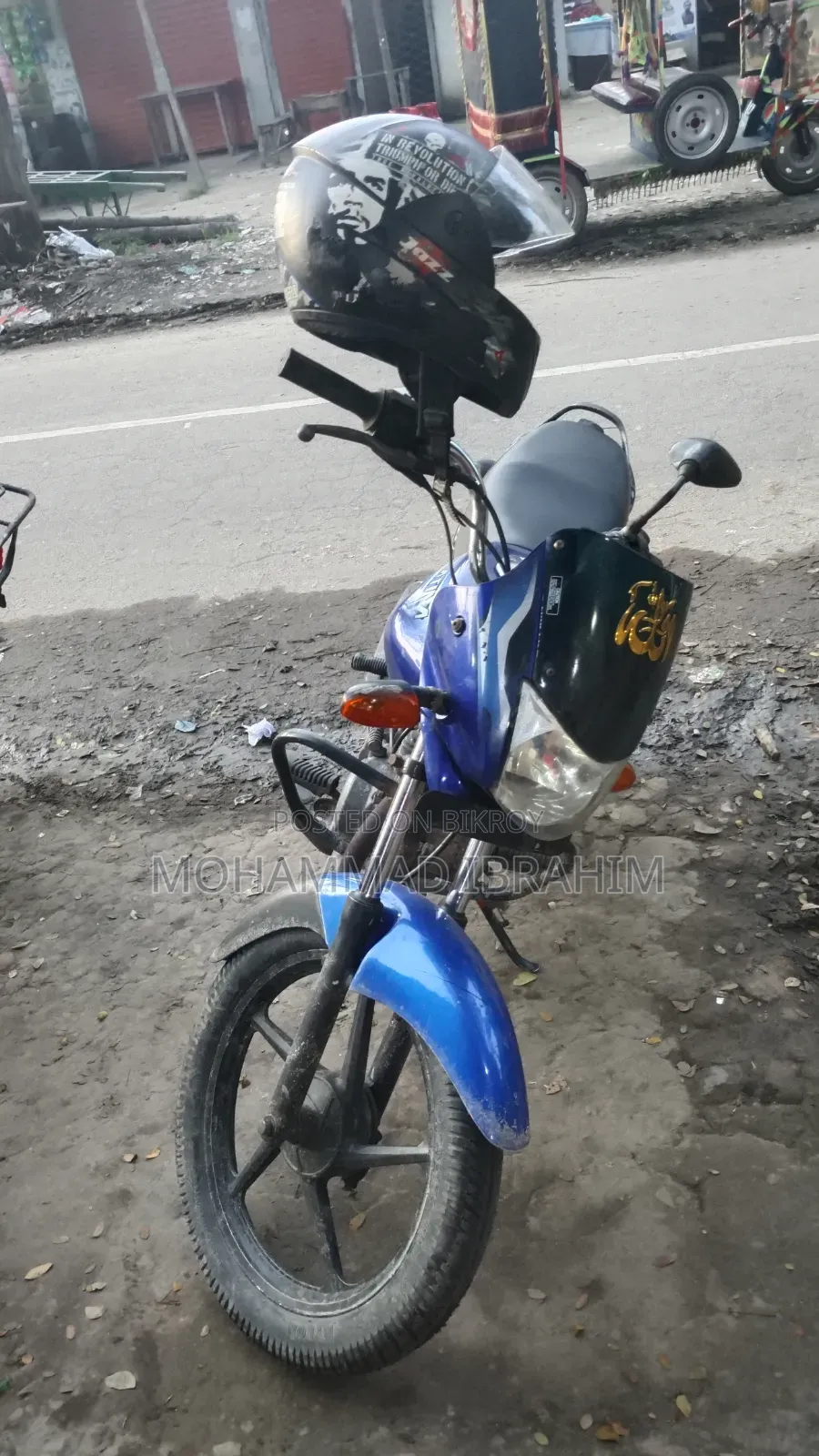 Bajaj Platina 100 2012 Blue