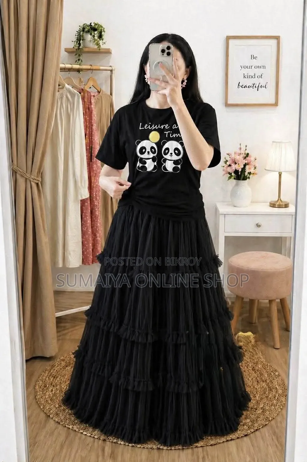 Tshirt and Skirt Set