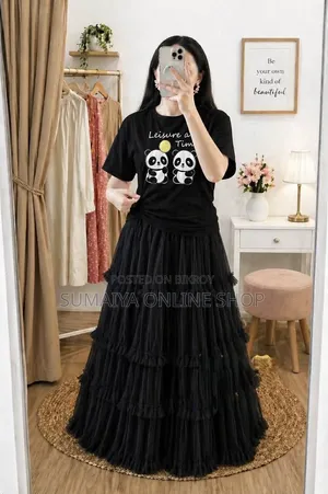Tshirt and Skirt Set