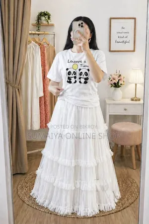 Tshirt and Skirt Set