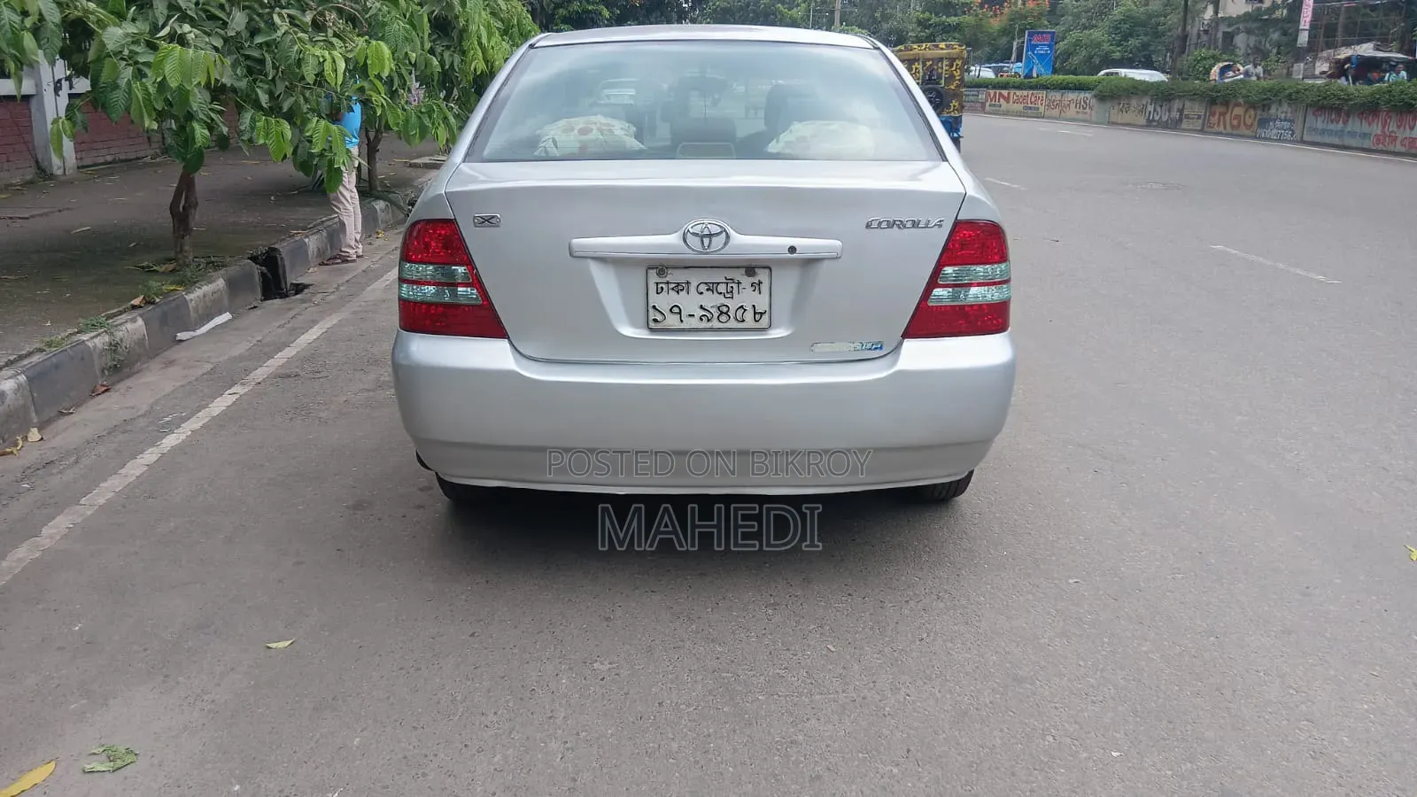 Toyota Corolla 2002 Silver