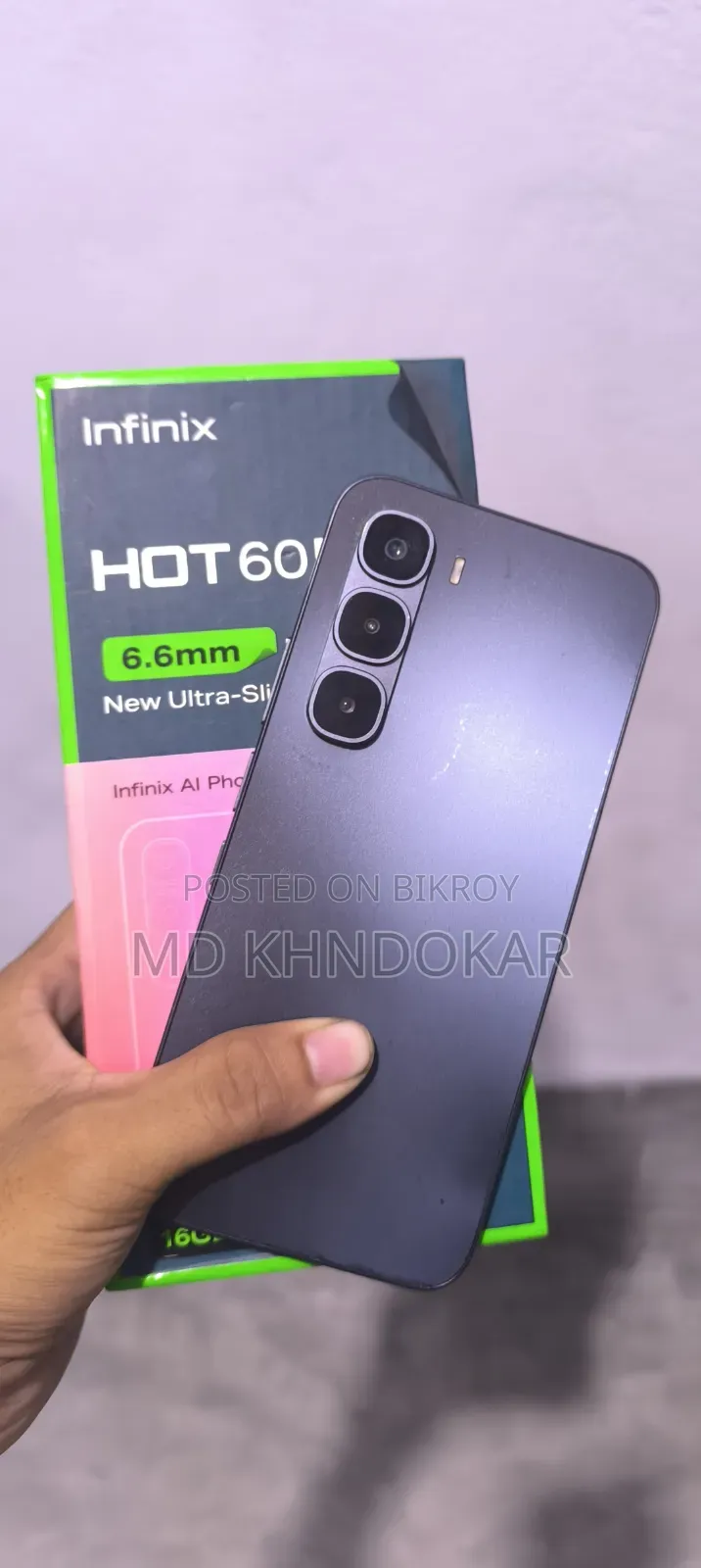 Infinix Hot 60 Pro 128 GB Black