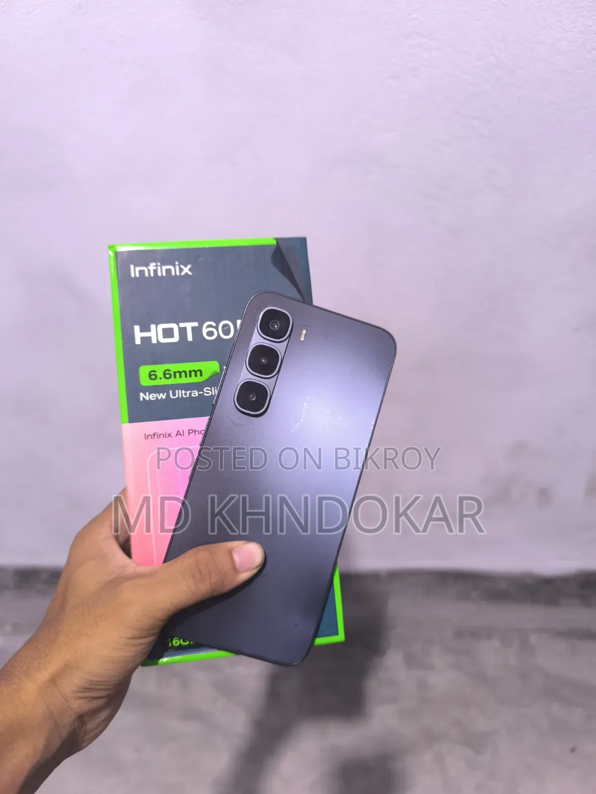 Infinix Hot 60 Pro 128 GB Black