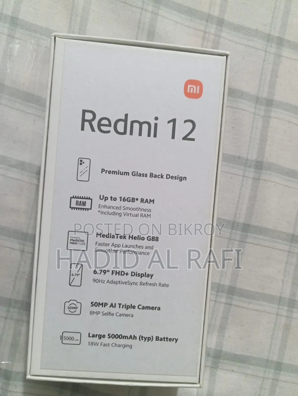 Xiaomi Redmi Note 12 128 GB Silver