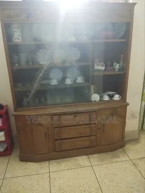 শোকেস সেগুন কাঠ