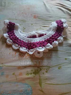 Crochet Neckline for Women's Dresses