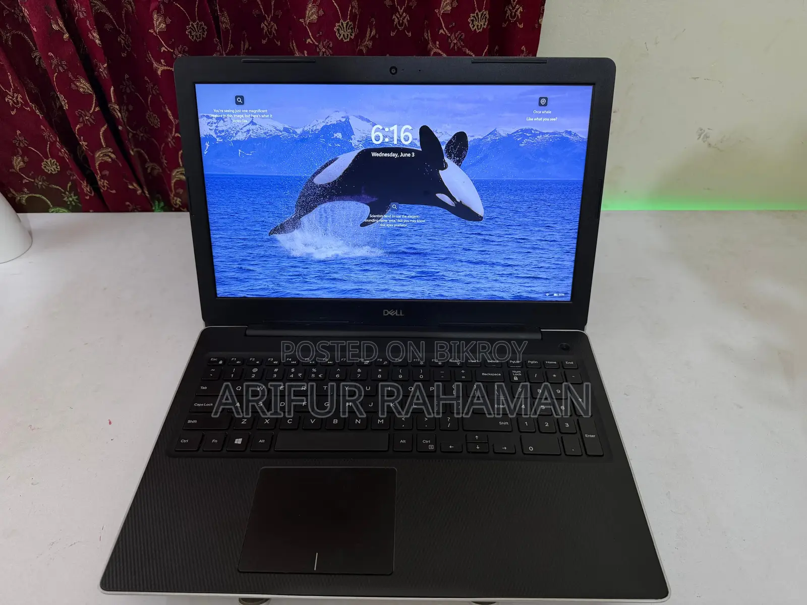Laptop Dell Inspiron 15 3000 8GB Intel Core I3 SSD 256GB