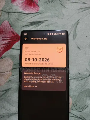Tecno Camon 40 Pro 5G 256 GB Blue