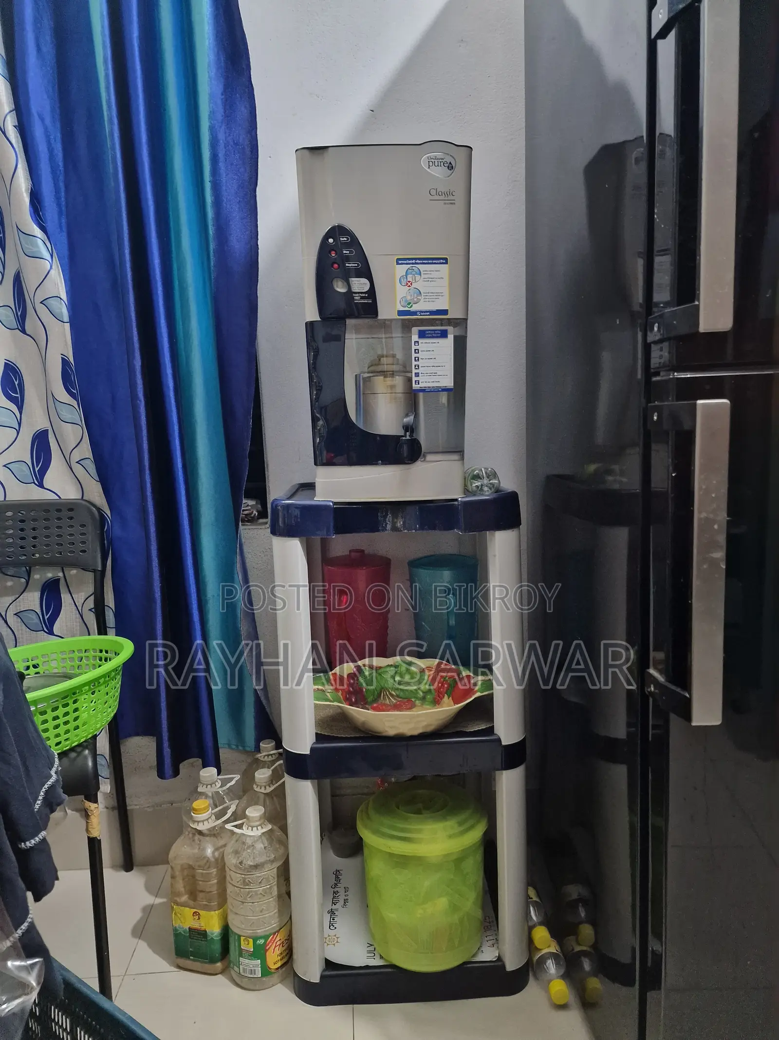 Pureit 23l Water Purifier/ Water Filter With the Rack/Stand