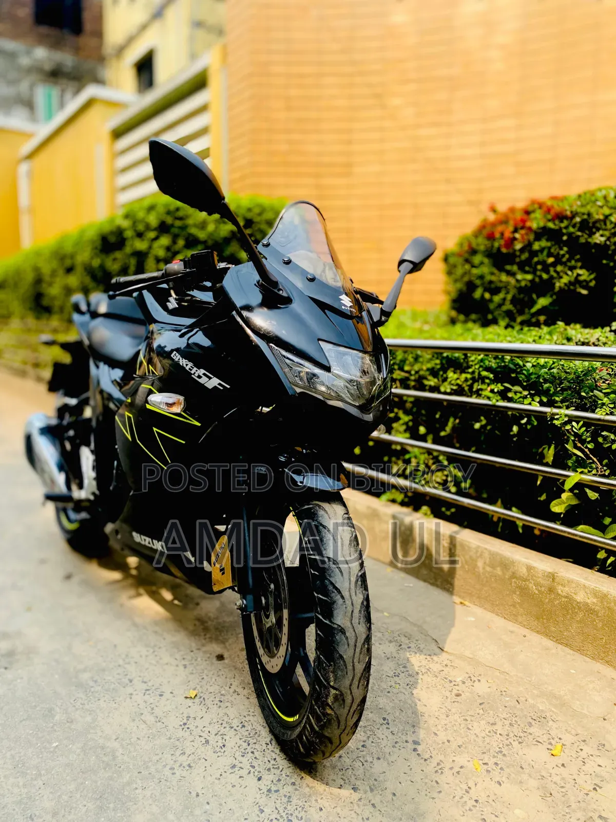 Suzuki Gixxer SF FI 2024 Black