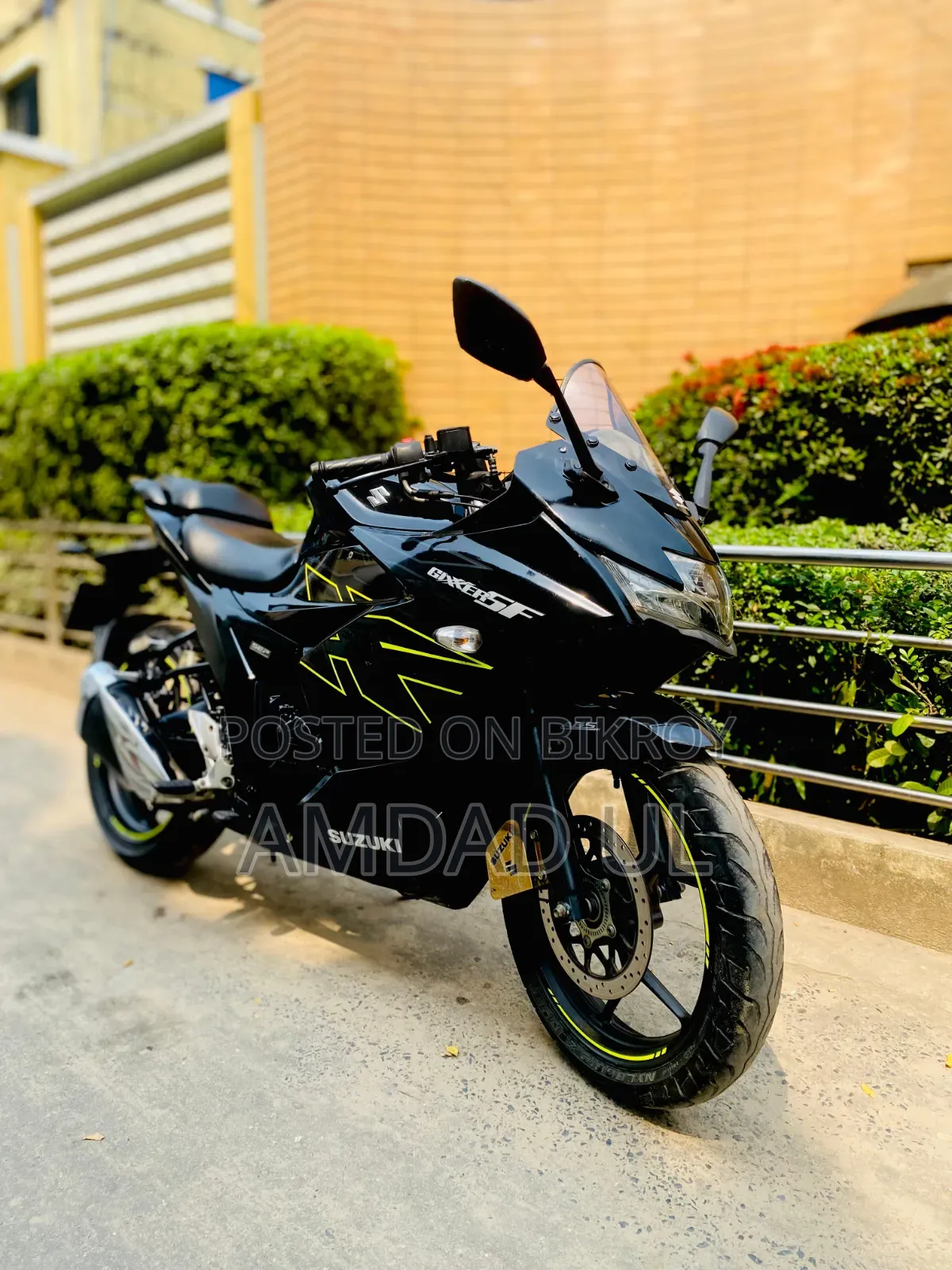 Suzuki Gixxer SF FI 2024 Black