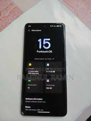 Vivo V27e 256 GB Silver