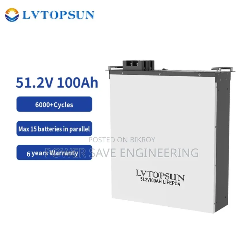 Lvtopsun 51.2v 100ah Lifepo4