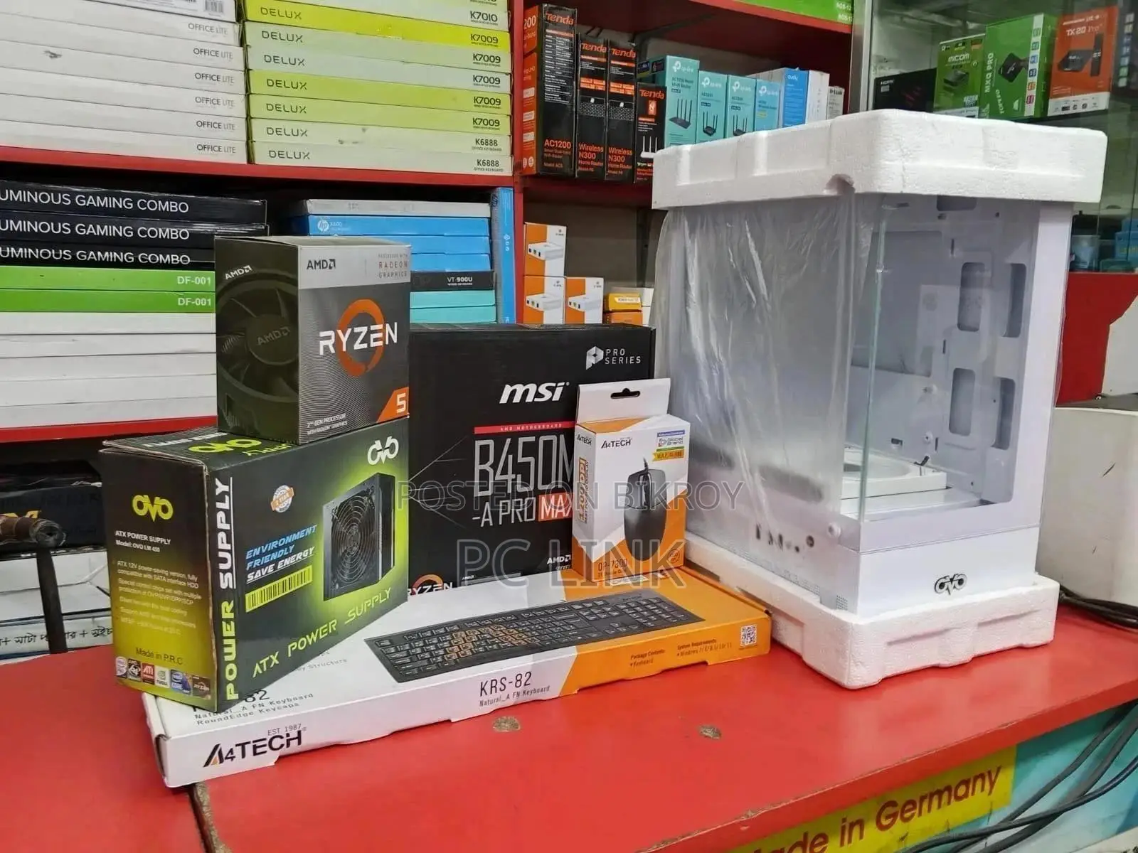 New Desktop Computer 8GB AMD Ryzen 5 SSD 128GB
