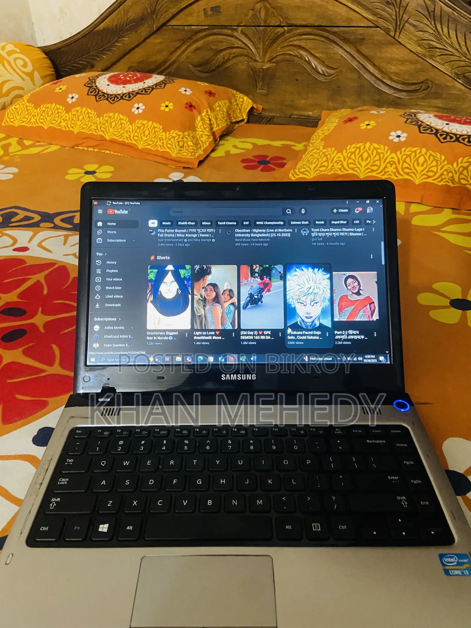 Laptop Samsung NP355E5C 4GB Intel Core I3 SSD 128GB