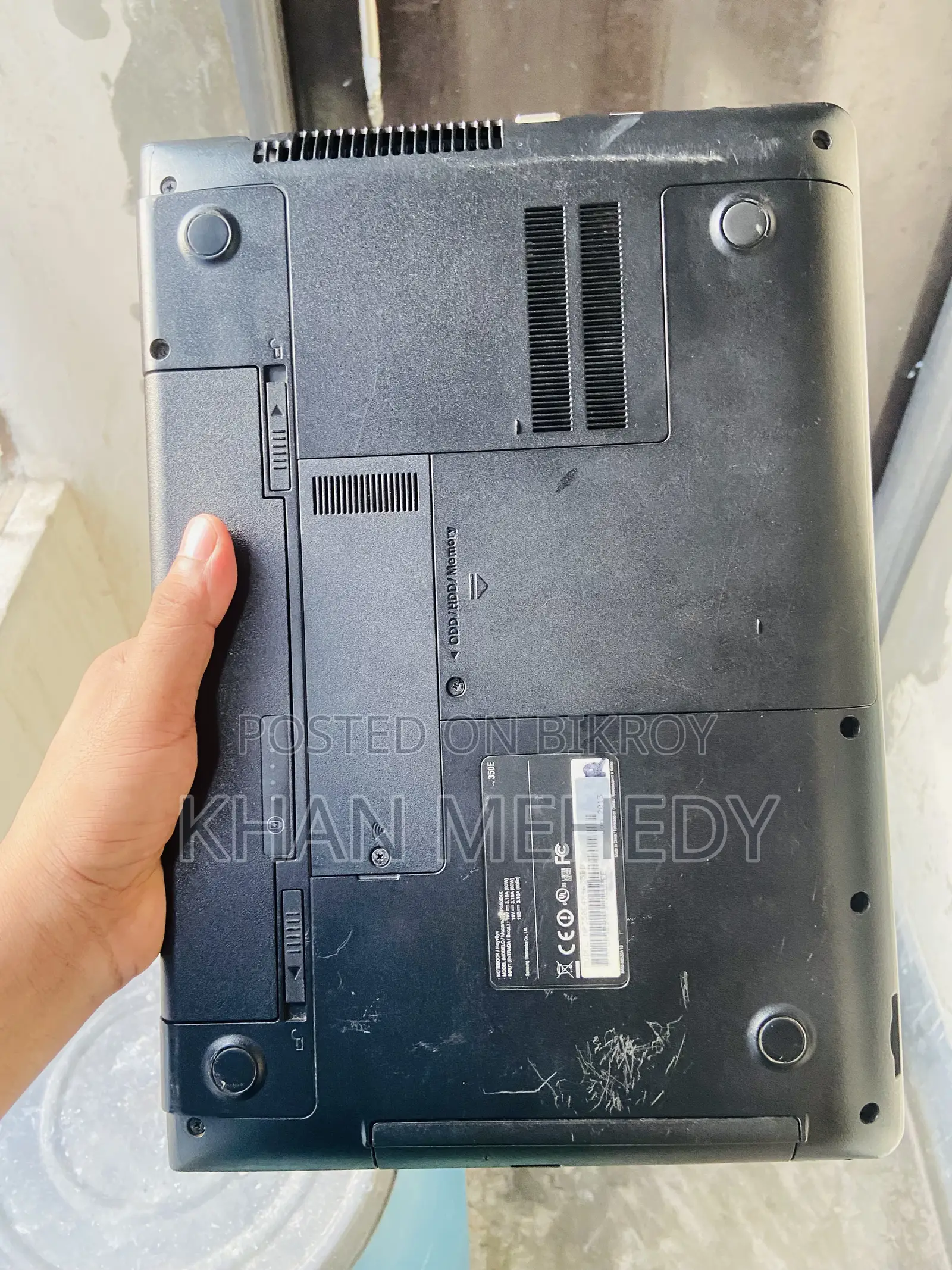 Laptop Samsung NP355E5C 4GB Intel Core I3 SSD 128GB