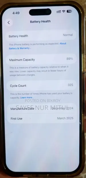 Apple iPhone 16 Pro Max 256 GB White