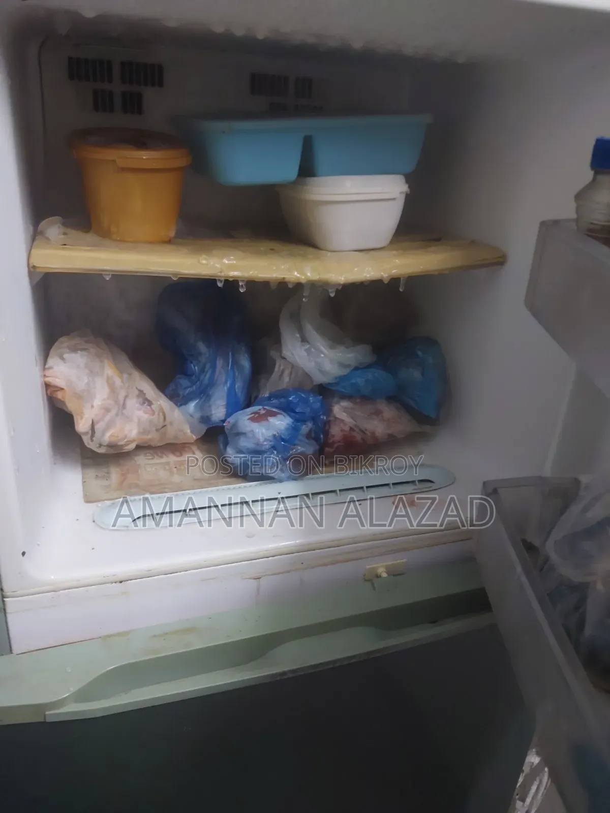 Used running fridge