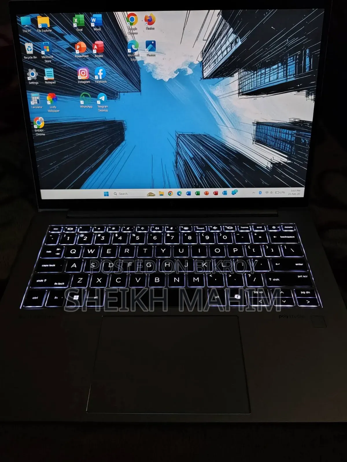 Laptop HP EliteBook 845 G11 16GB AMD Ryzen 5 SSD 512GB
