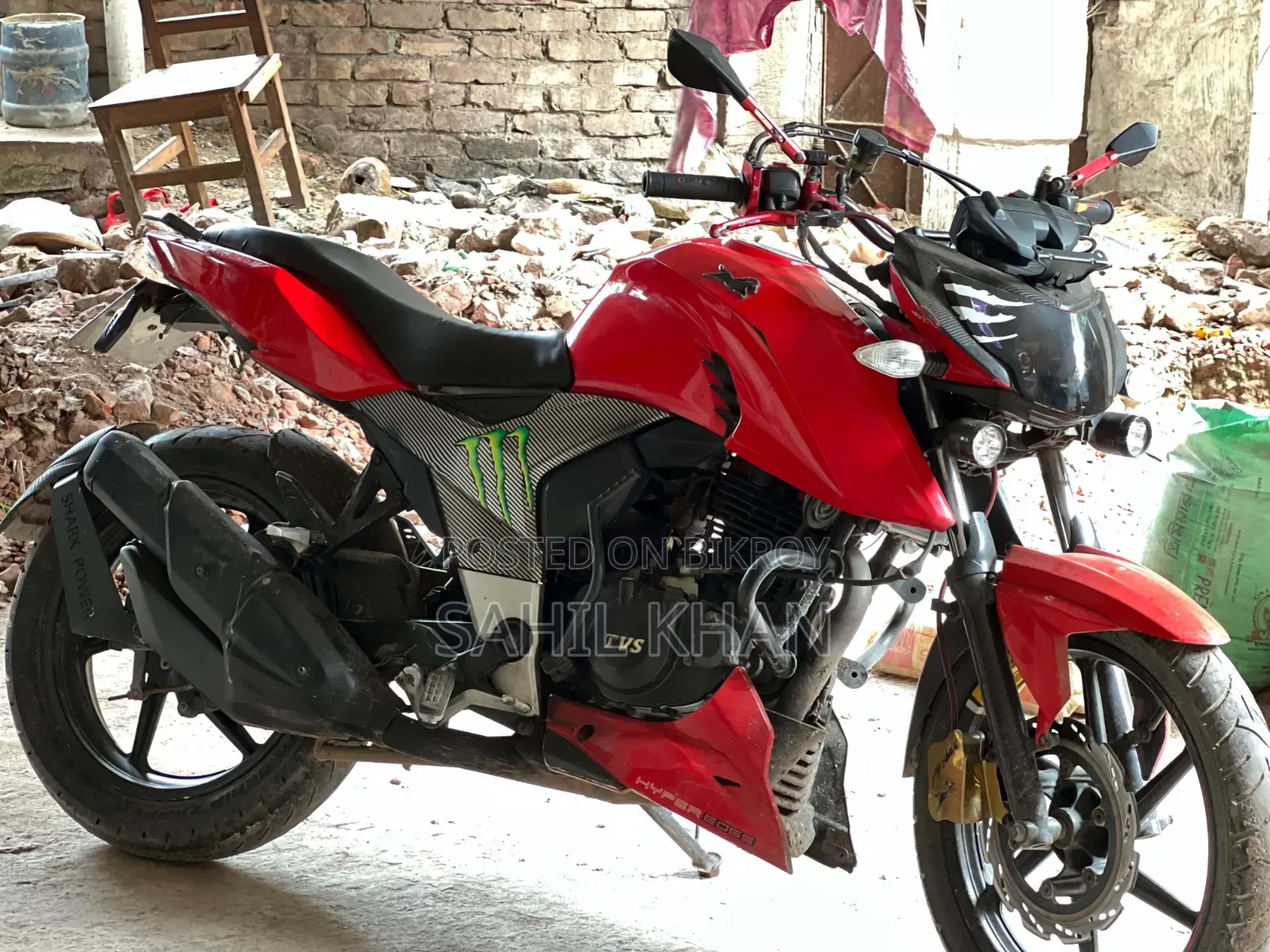 টিভিএস অ্যাপাচি আরটিআর ১৬০ ৪ভি ২০২০ রেড
