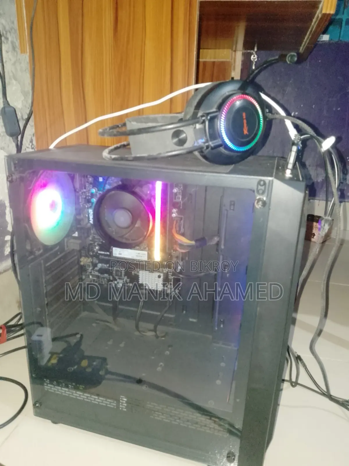 Desktop Computer MSI 8GB AMD Ryzen 5 SSD 256GB