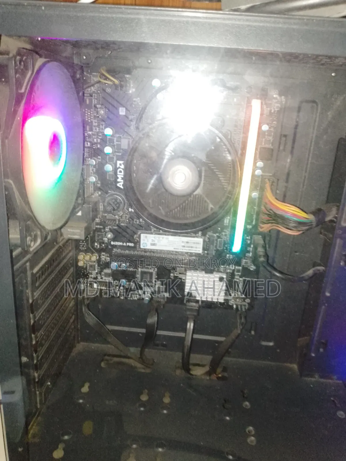 Desktop Computer MSI 8GB AMD Ryzen 5 SSD 256GB