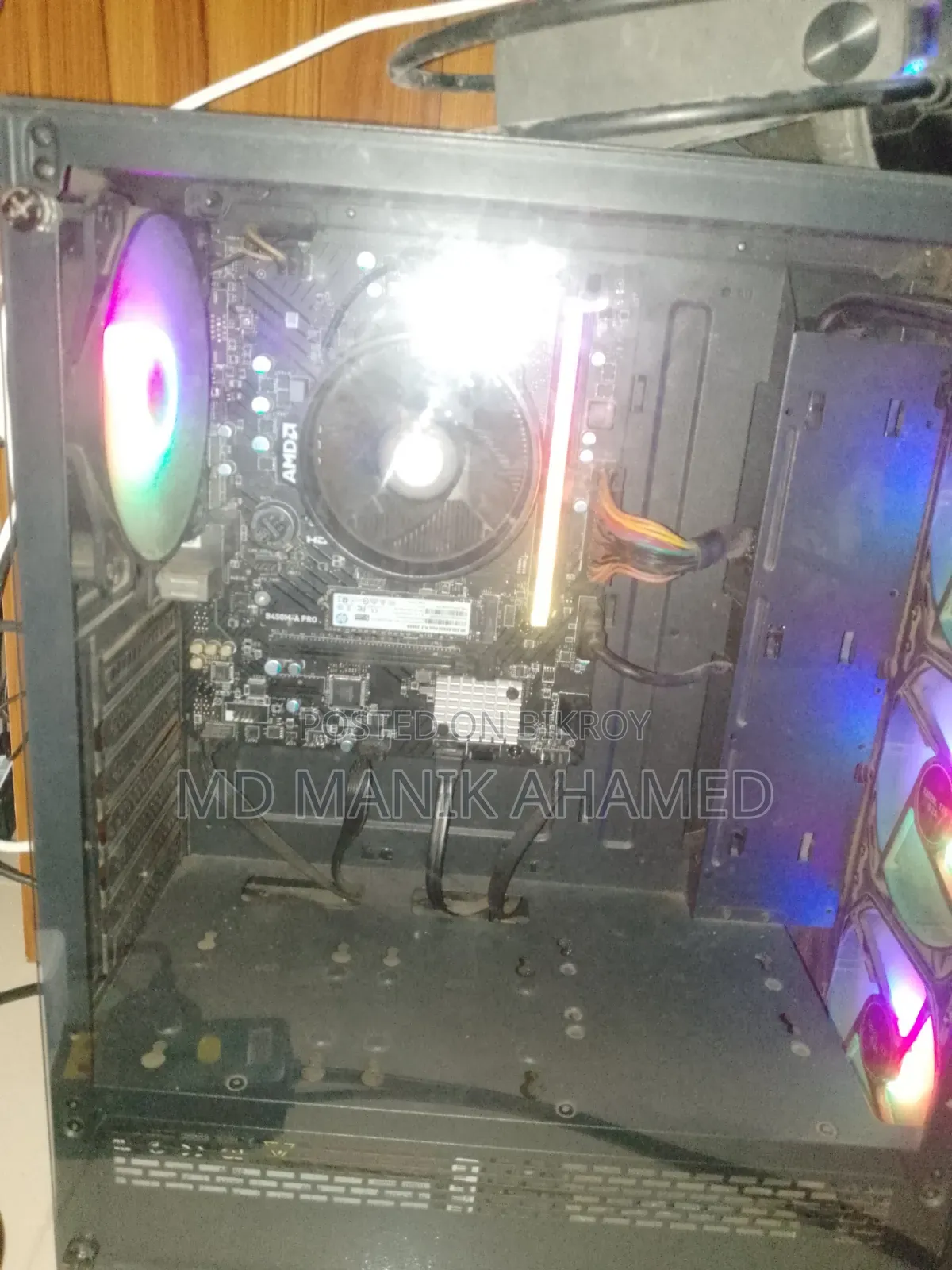 Desktop Computer MSI 8GB AMD Ryzen 5 SSD 256GB