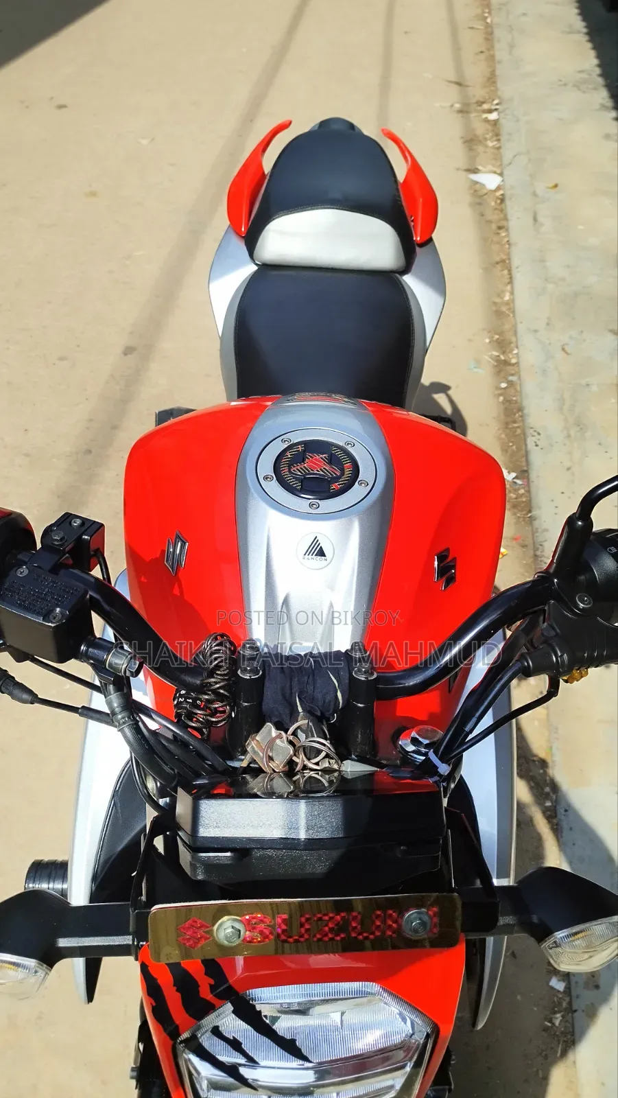 Suzuki Gixxer Fi ABS 2024 Orange