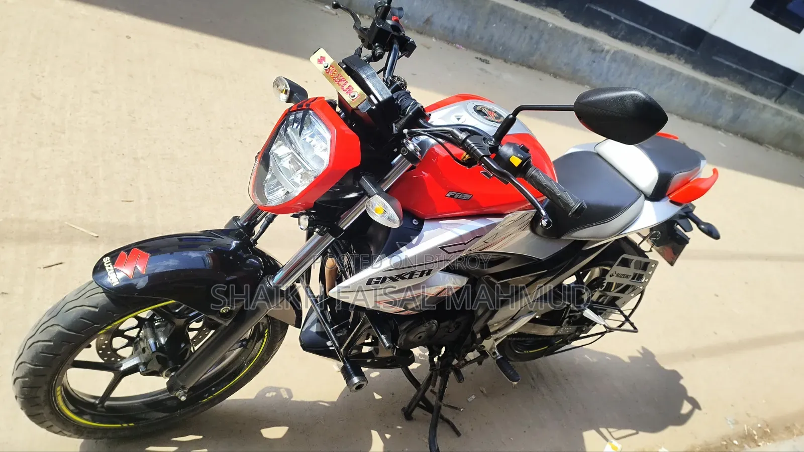 Suzuki Gixxer Fi ABS 2024 Orange